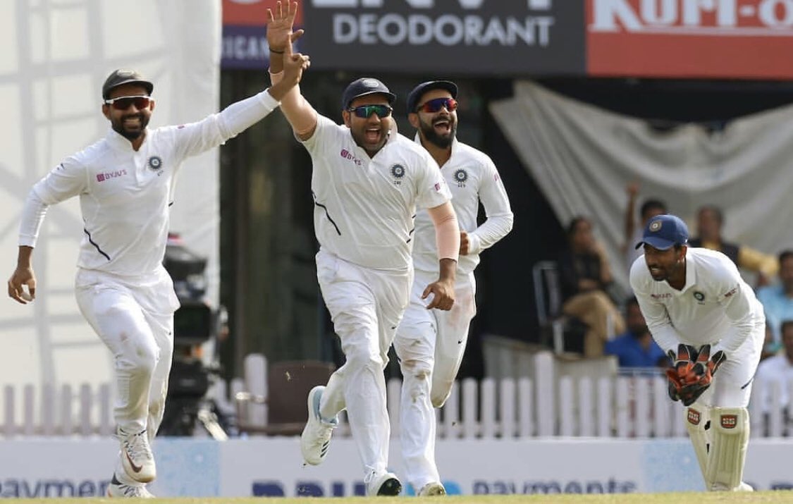 Wriddhipops's tweet photo. 3-0 #Champions #IndiaVsSouthAfrica @BCCI https://t.co/gN3pgL9cHP