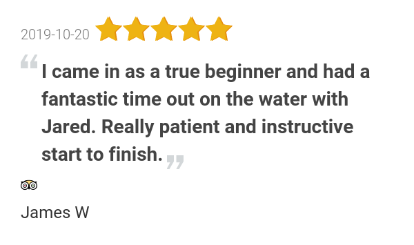 learntosurfla's tweet photo. New 5.0-star Review: "I came in as a true beginner and had a fantastic time out on the water with Jared. Really... https://t.co/L6bWVr7HIV