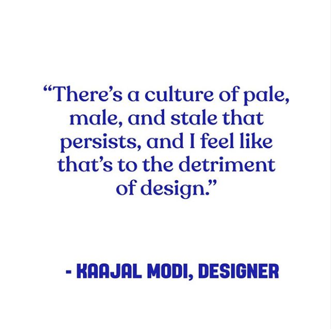 _designcan__'s tweet photo. Designer @kaajalmodi on the importance of role models in design. Read the @AIGAeyeondesign feature here > https://t.co/8ebouhYNB5 #DesignCan https://t.co/LnkmiQedON