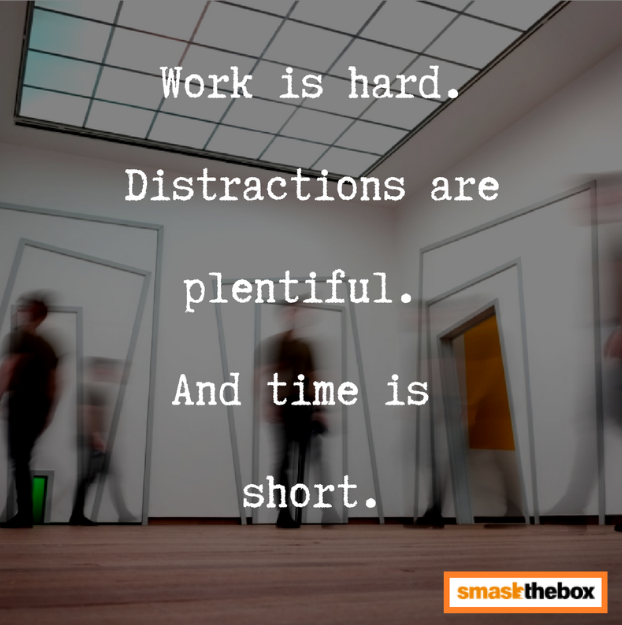 Smash_TheBox's tweet image. What sets disciplined people apart? - The capacity to get past distractions.

#distractionaddiction smashthebox 📦💥