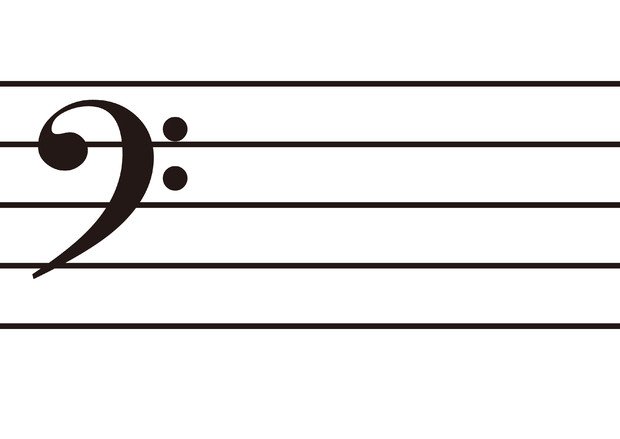 ト音記号とヘ音記号 Twitter