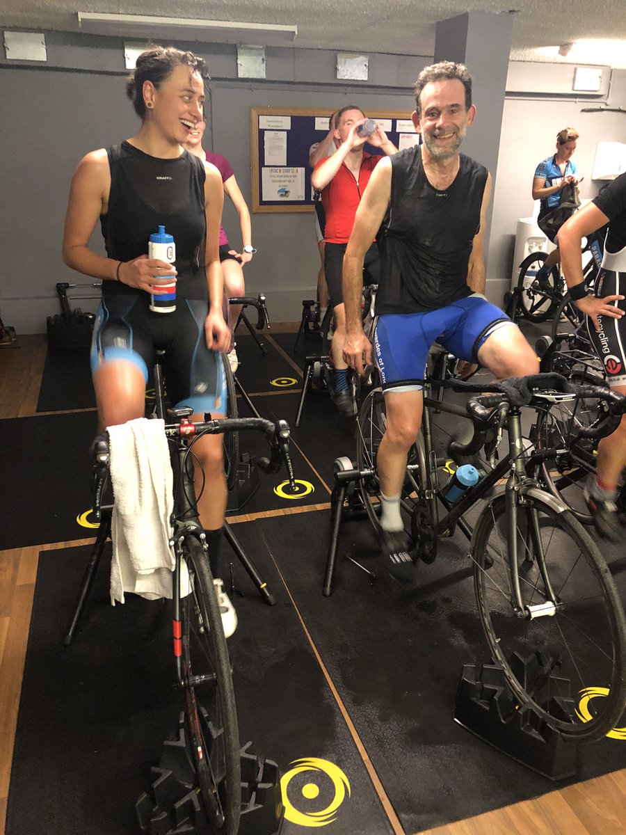 elitecyclinguk's tweet photo. Who said training can’t be fun and rewarding 😂 fantastic session last night with @dulwichparagon @Turbobeatuk at Crystal Palace National sports centre. Want to join us tonight or on Thursday? Call now to secure your place 08455677788 #eccoaching #turbobeat #selfloops #fun #ride https://t.co/Fy3duCzQAL