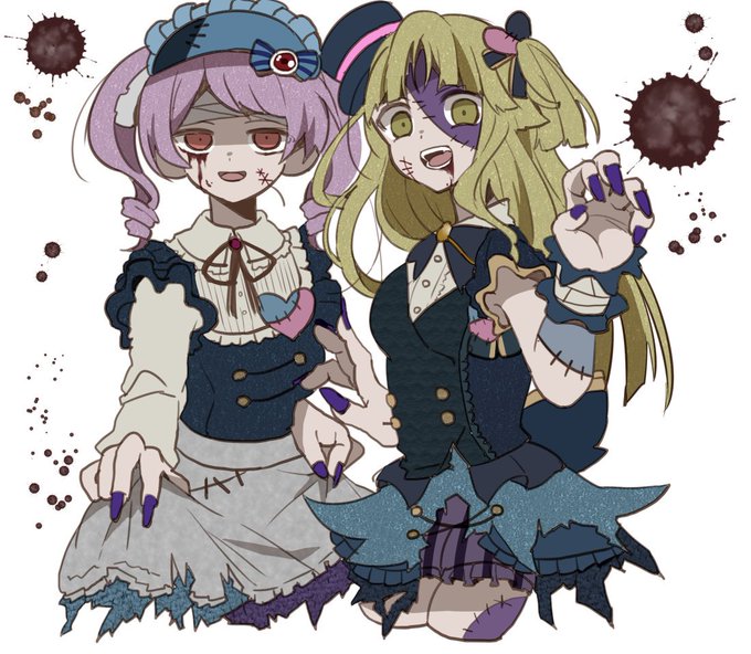 「twintails zombie」 illustration images(Latest)