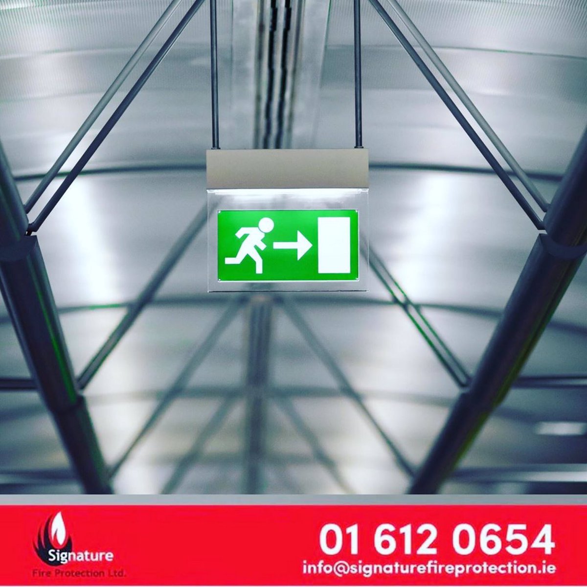 SignatureFire's tweet image. At Signature Fire Protection our first priority is fire safety.

#EmergencyLighting is one of the most important items of any building no matter the size or nature of the business. It is a life safety system and must, by law, be maintained and tested on a regular basis