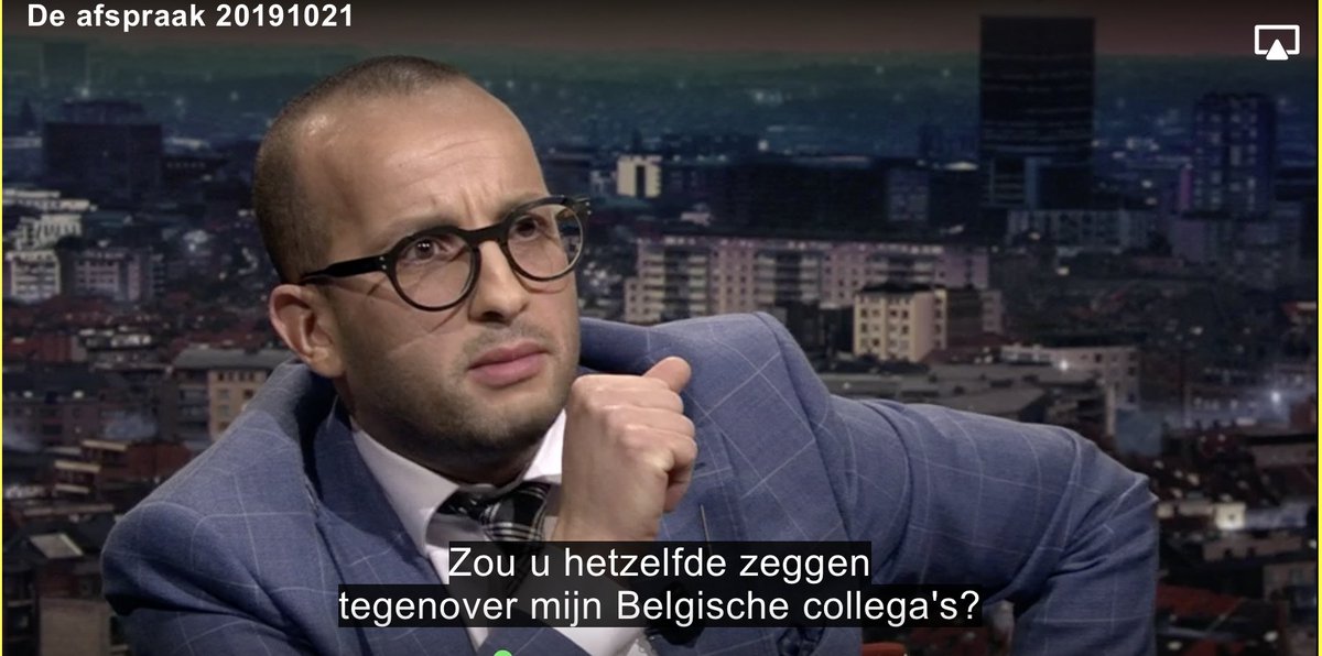 Inhoudelijk: een advocaat aanvallen op basis van zijn cliënten is rechtsstatelijk not done. Dat doen op grond van de *afkomst* van die advocaat is ronduit verwerpelijk. Het staat me vaag bij dat daar zelfs een woord voor bestaat… #DeAfspraak