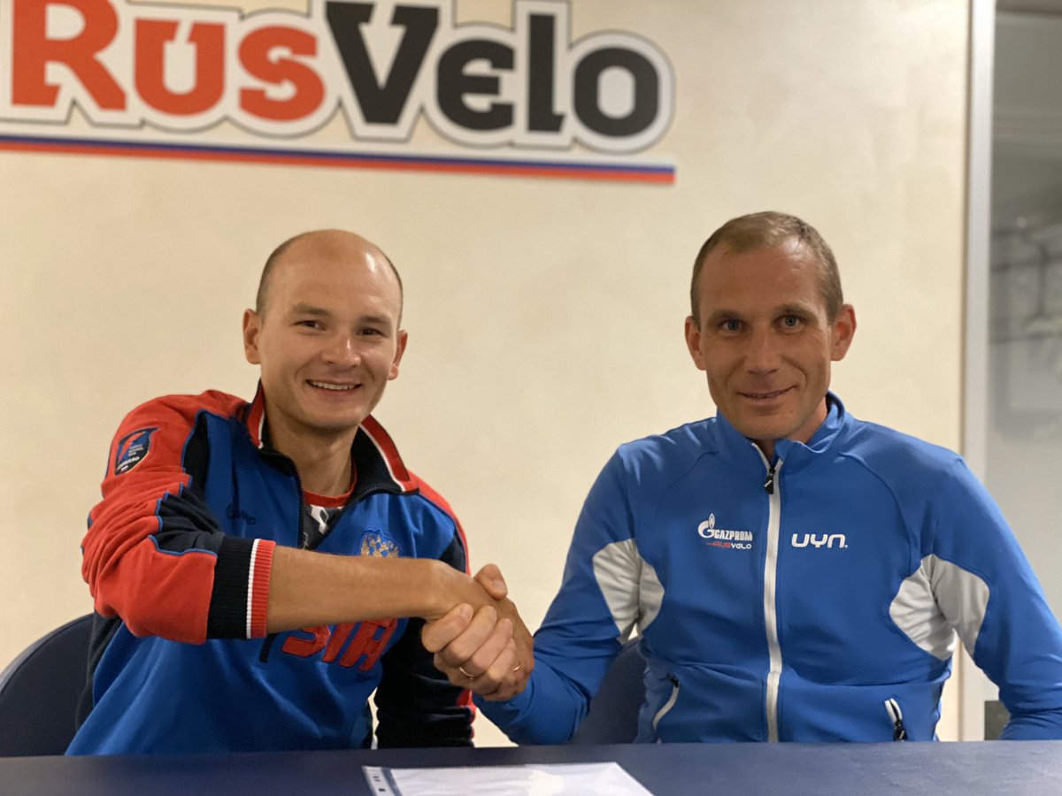 Dmitry Strakhov and Sergey Chernetskiy will join the team in 2020.

Welcome! 🚴‍♂️🇷🇺
#RockTheRoyalBlueJersey #GazpromRusVelo #cyclingnews #cyclingtransfers #ciclismo