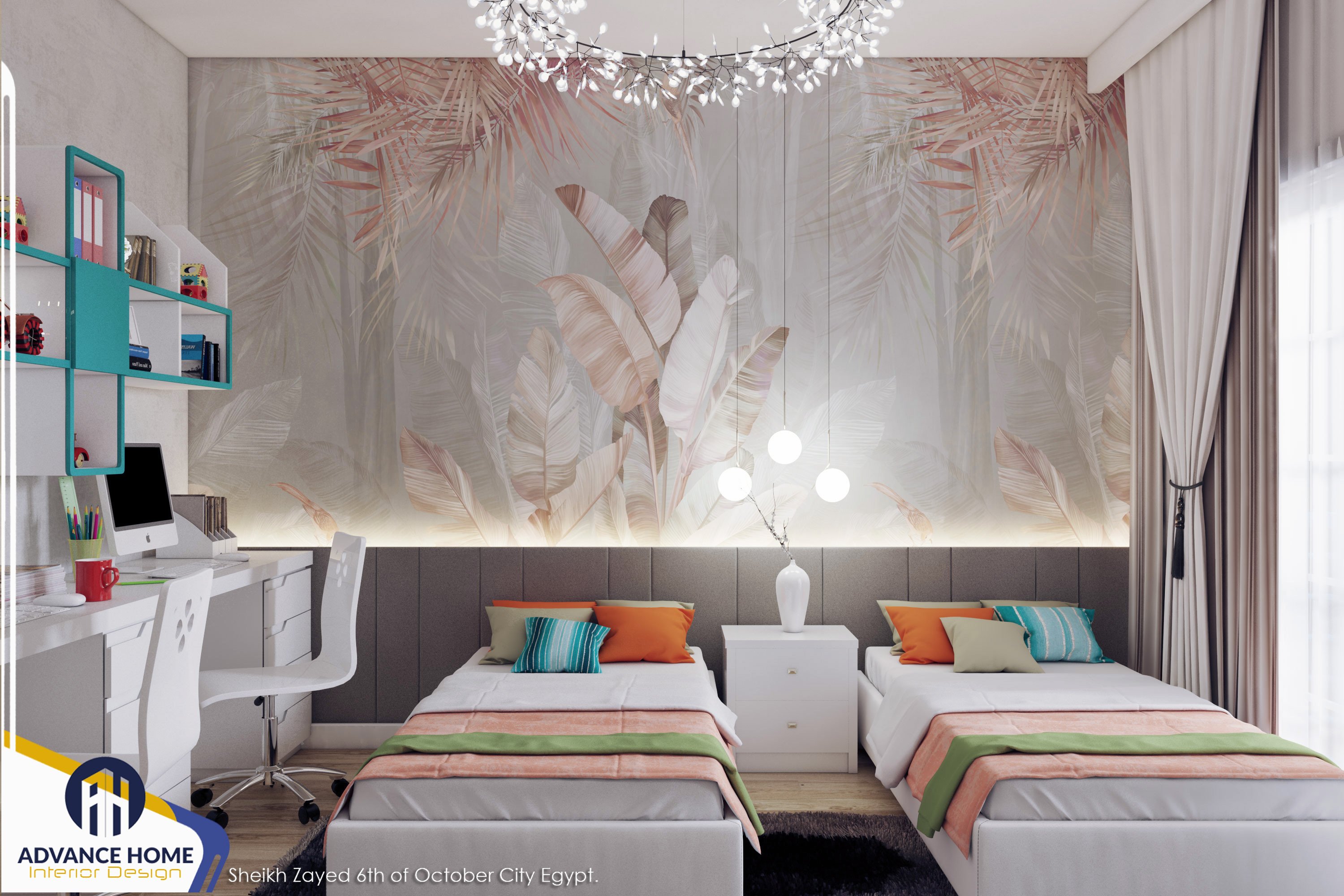 Ahmed Salem On Twitter تصميم غرفة نوم بنتين تابعونا لمشاهدة أحدث التصميمات 01000535284 Ahmedsalimstudio Girlsroomdecor Girlsroomstyling Gray Pink Design Interior Interiordesign Architecture Https T Co J4uiuztpld Twitter