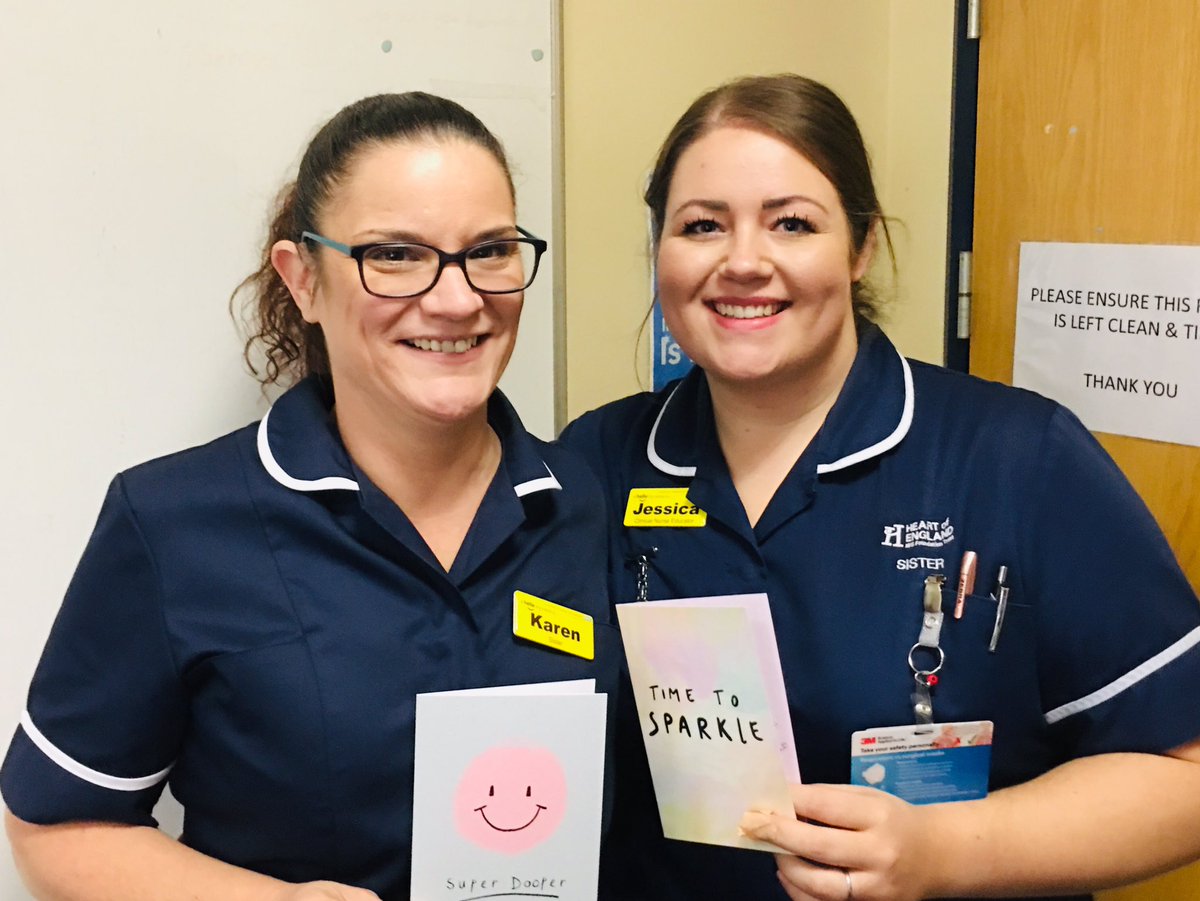 jacksju1's tweet photo. Introducing the two new senior nurses for Acute medicine BHH Karen and Jess @uhbtrust @DavidHornsby14 @MargaretGarbet6 @wxmatron @andycoughlan1 @GaynorAllenMil1 @jessthompkemp @priceys5 https://t.co/Efd103RE0a
