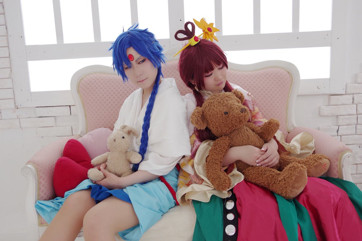 りん در توییتر コスプレ アラ紅 マギ アラジン 同僚ちゃん 練紅玉 りん