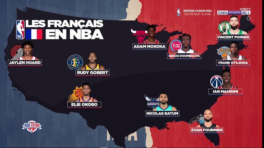 🏀 #NBAExtra 
🇫🇷 Les Français cette saison en #NBA
