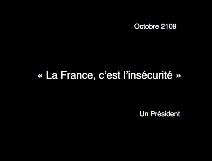 CodeFelixGrafic's tweet image. Le Sens des Maux

Octobre 2019
&quot;La France, c&apos;est l&apos;insécurité&quot;
Un Président

Insécurité professionnelle, sociale, familiale, bancaire, fiscale, alimentaire, médiatique, urbaine, rurale, immobilière, numérique, environnementale...