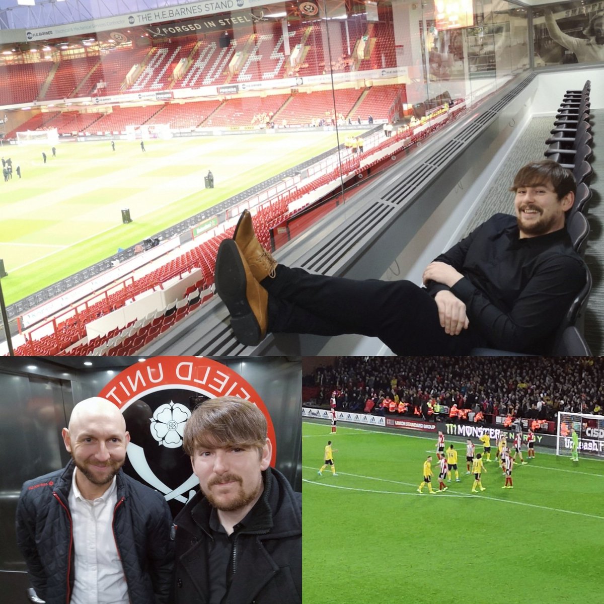 DirdyFuzz's tweet image. Huge thanks to @Ladbrokes for the @SheffieldUnited hospitality tickets! What an atmosphere, what a win! @ladbrokes #SHUARS #UTB #twitterblades