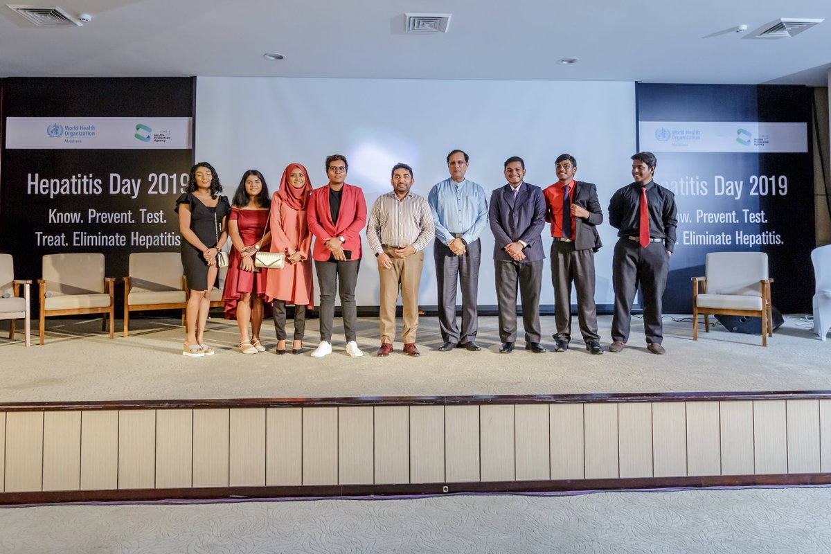 WHOMaldives's tweet photo. The film #NeyngiHuttaa (“While Unknown”) is young filmmaker @AshwaFaheem 's first short film. In the movie, the youth cast and crew showcased the stigma and taboo surrounding #Hepatitis and the importance of getting tested and treated! https://t.co/XF49oE955h
