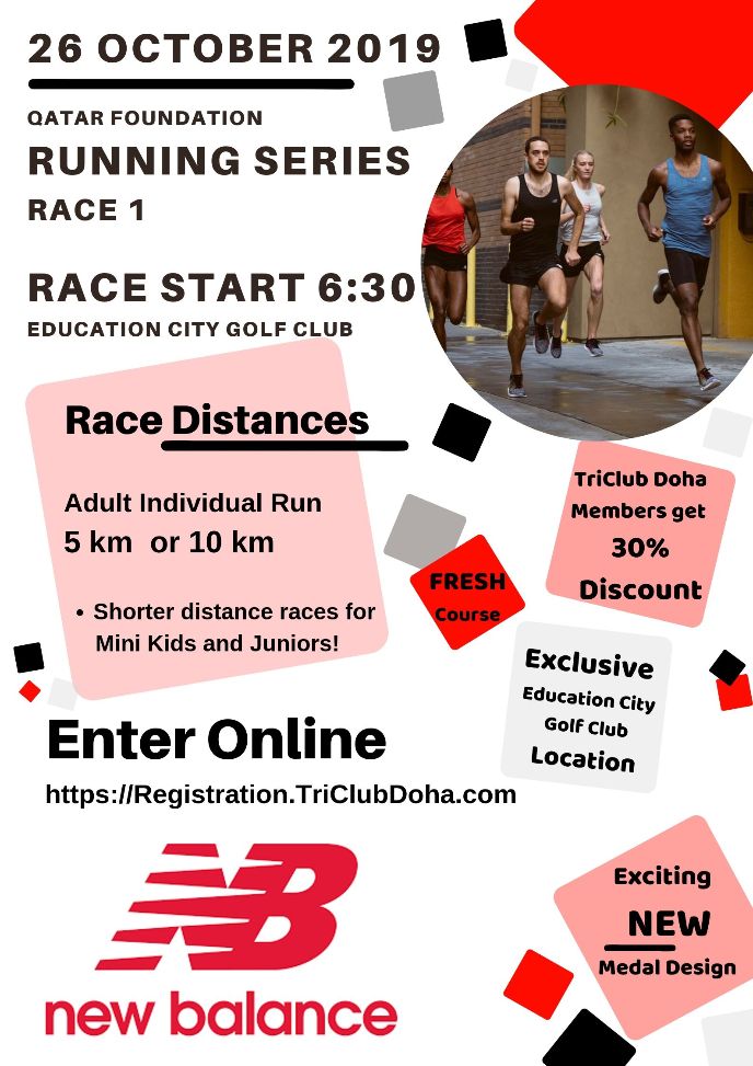 TriClubDoha's tweet image. Enter Today - NEW Run Series at EC Golf Club - mailchi.mp/4431de3cd482/n…