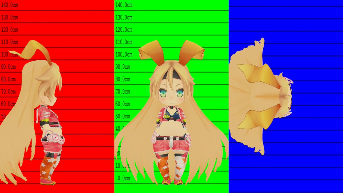 Aetoriz_in_VR's tweet image. できた！キャンディーロックスターSDユニティちゃん！！
SDユニティちゃんの素体を作ったからだいぶ改変の幅が広がる
#unitychan