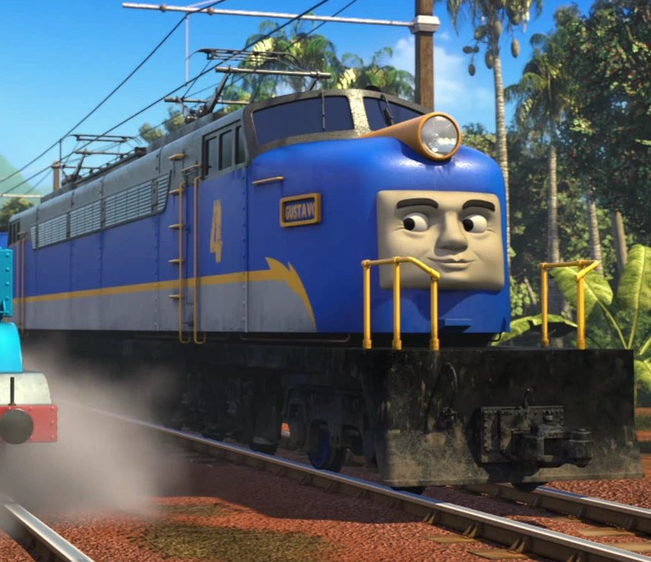 我が教祖 トーマスにおける電気機関車キャラが時速331kmをたたき出した化け物と蓄電池電気機関車とかいうマニアックなヤツしか グスタボとかいう新キャラがいたな 我が教祖 トーマスにおける電気機関車キャラが時速331kmをたたき出した化け物と蓄電池電気機関車とかいうマニアックなヤツしか グスタボとかいう新キャラがいたな