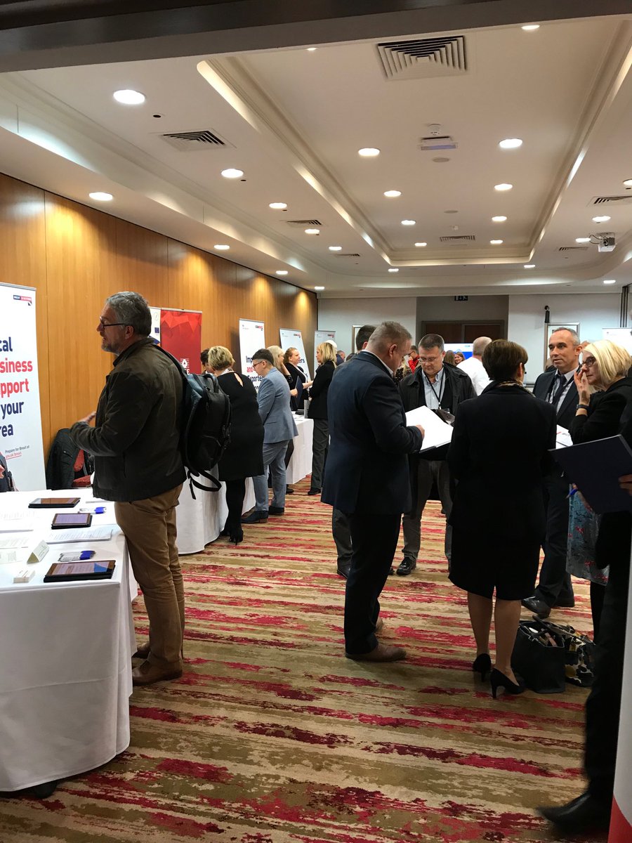 TVBCSally's tweet photo. A busy afternoon ahead for Tees Valley #business hearing more about preparation for Brexit ⁦@JurysInnsHotels⁩ https://t.co/AKdsSWqppy