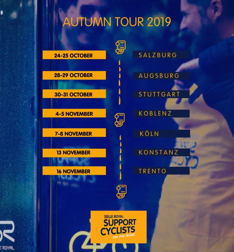 Selle_Royal's tweet photo. The Van is hitting the road again! 
Check out the new tour dates and share with your friends. 
See you out there! https://t.co/tFavQKtZsL
