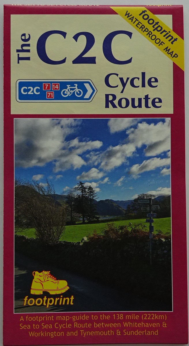 BikeRideMaps's tweet photo. I do like the C2C coast to coast cycle map published by Footprint. Very clear mapping. And with one or other of the C2C guide books, it makes for great planning for next year.
#cycling #cycletouring #C2C
https://t.co/B6ukEldcJf https://t.co/rb1FrMwKdB