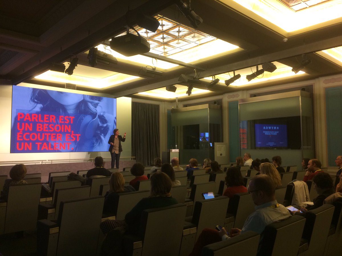 Muriel Vandermeulen nous explique comment rendre notre contenu web plus attirant. #mywga <a href="/murielvdmeulen/">murielvandermeulen</a>