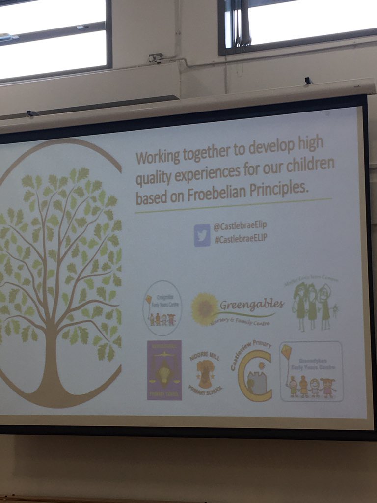 ania_rekowska's tweet photo. „Why do we do what we do?”Inspiring presentation by @LintonLass about Froebelian principles at @CastlebraeElip #CastlebraeElip https://t.co/gT1RMkGrp6