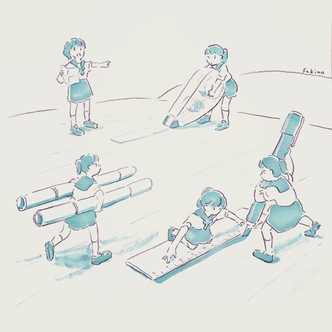 勉強も重労働 
