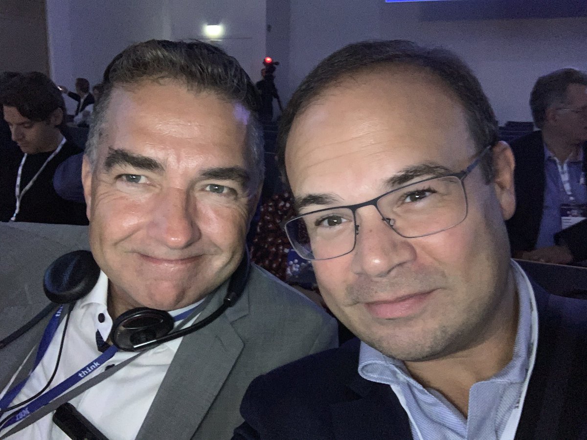 DominicMorano's tweet photo. First class lectures among others by @AgnesHeftberger at the #IBMthink #ThinkFrankfurt with announcement of the platform #SkillsBuild - well organized event of our cooperation partner #IBMDeutschland ! Thx!!#Iwork4VMware #VMware_de https://t.co/B9uizA4T0P