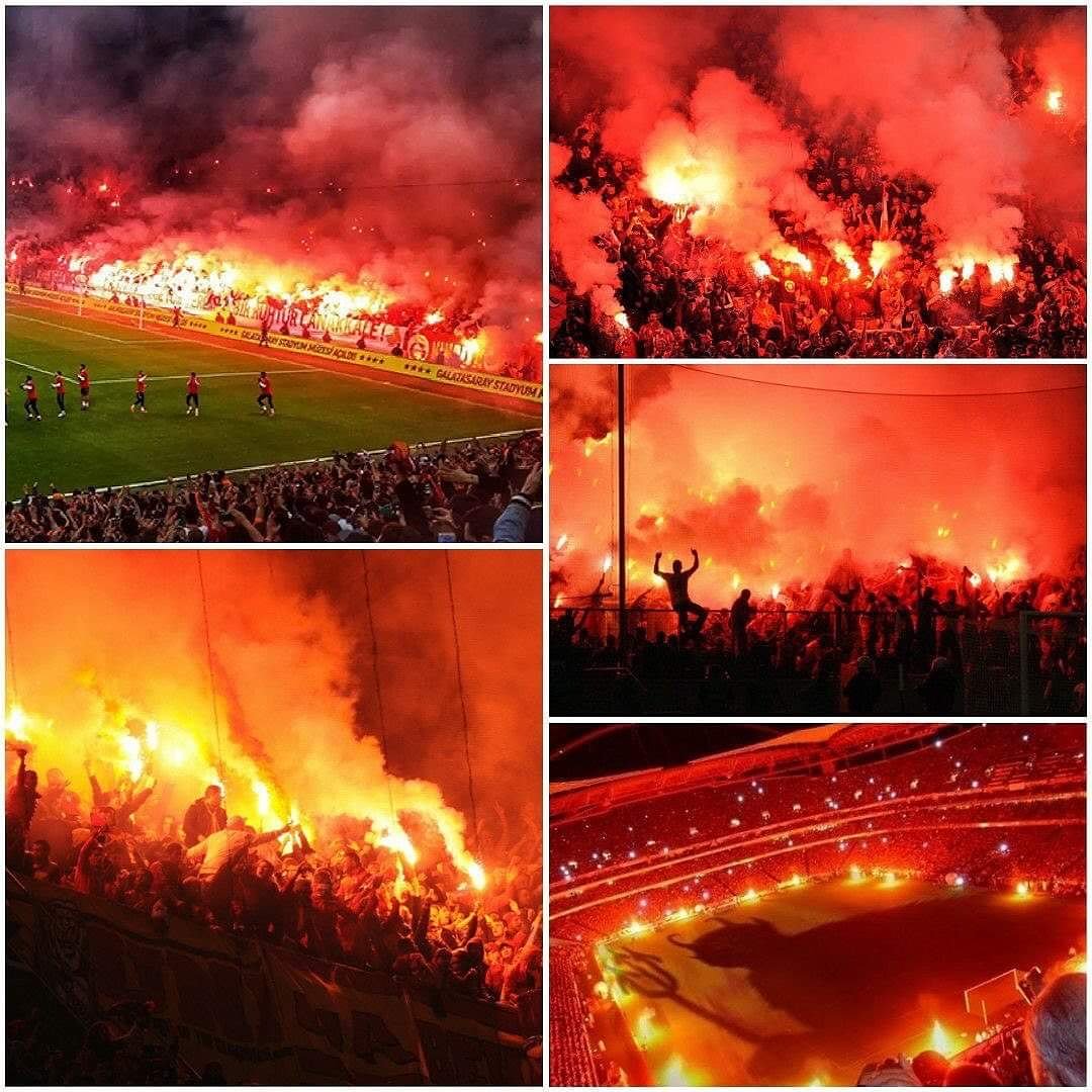 Atmosphere Neraka dari Ultras Galatasaray. Mental para pemain Real Madrid akan teruji disini.
ㅤㅤ
Pertandingan yang pasti tidak mudah, kita doakan ya sob.. semoga Real Madrid bisa save 3 point dari markas galatasaray.