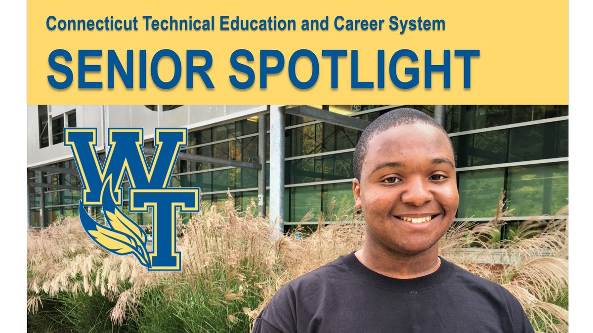 CTTechHS's tweet photo. Meet Zach Bertrand, a senior auto technology student at #WilcoxTech. Zach is a cadet commander in the U.S. Air Force Auxiliary, mentors at the Boys and Girls Club, and has big plans to become a State Senator. #thisisCTE #FutureLeaders https://t.co/Xl1N8IHUm8
