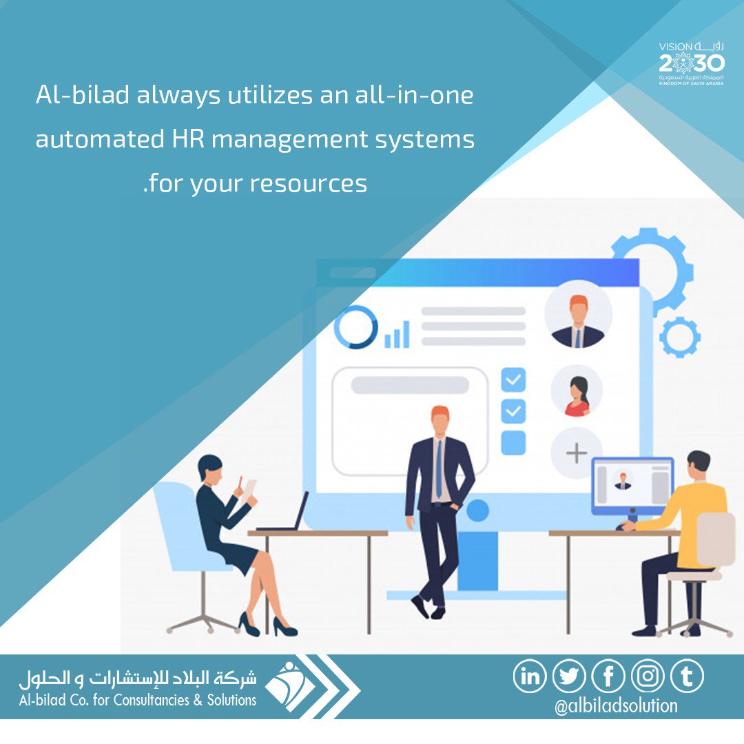 albiladsolution's tweet photo. Al-bilad always utilizes an all-in-one automated #HR #management_systems for your resources.

للتواصل : 920033247 https://t.co/11O98okVFG