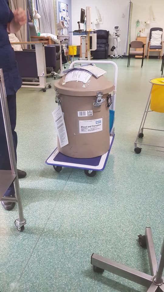 AIH patient, Jenny,  taking part in a research trial of mesenchymal stem cells for treating AIH (and PSC). Thank you Jenny for helping to find better treatments for AIH and sharing your story.#AIH #clinicaltrials #patientssupportresearch