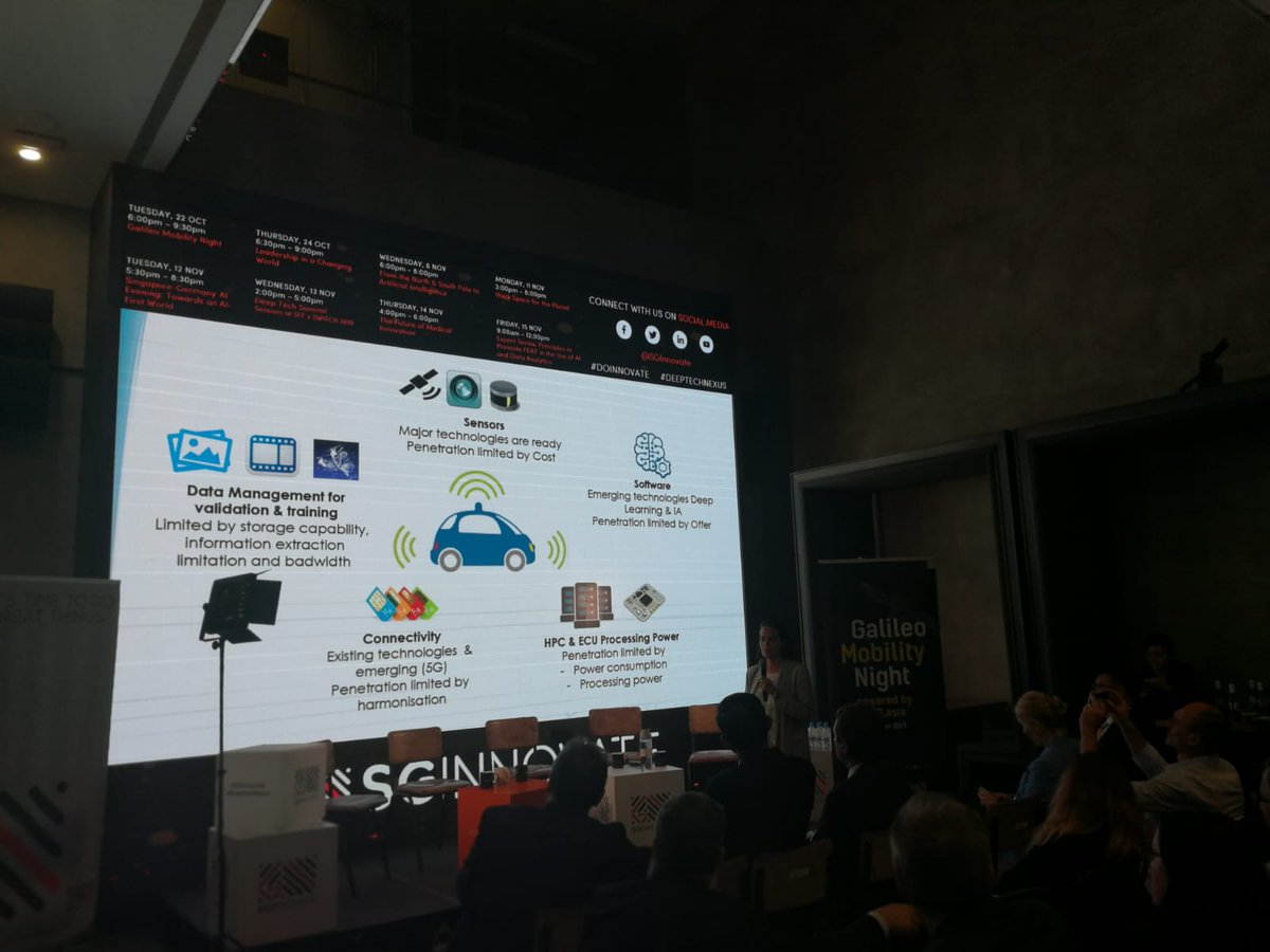 From research to market solutions for next gen #mobility and driverless cars, #Galileo Mobility Night featured the success story of <a href="/Vicomtech/">Vicomtech</a>, European #innovation tackling global challenges boosted by <a href="/EU_H2020/">Horizon 2020</a>.

sginnovate.com/events/galileo…

#EUSpace #MadeinEU