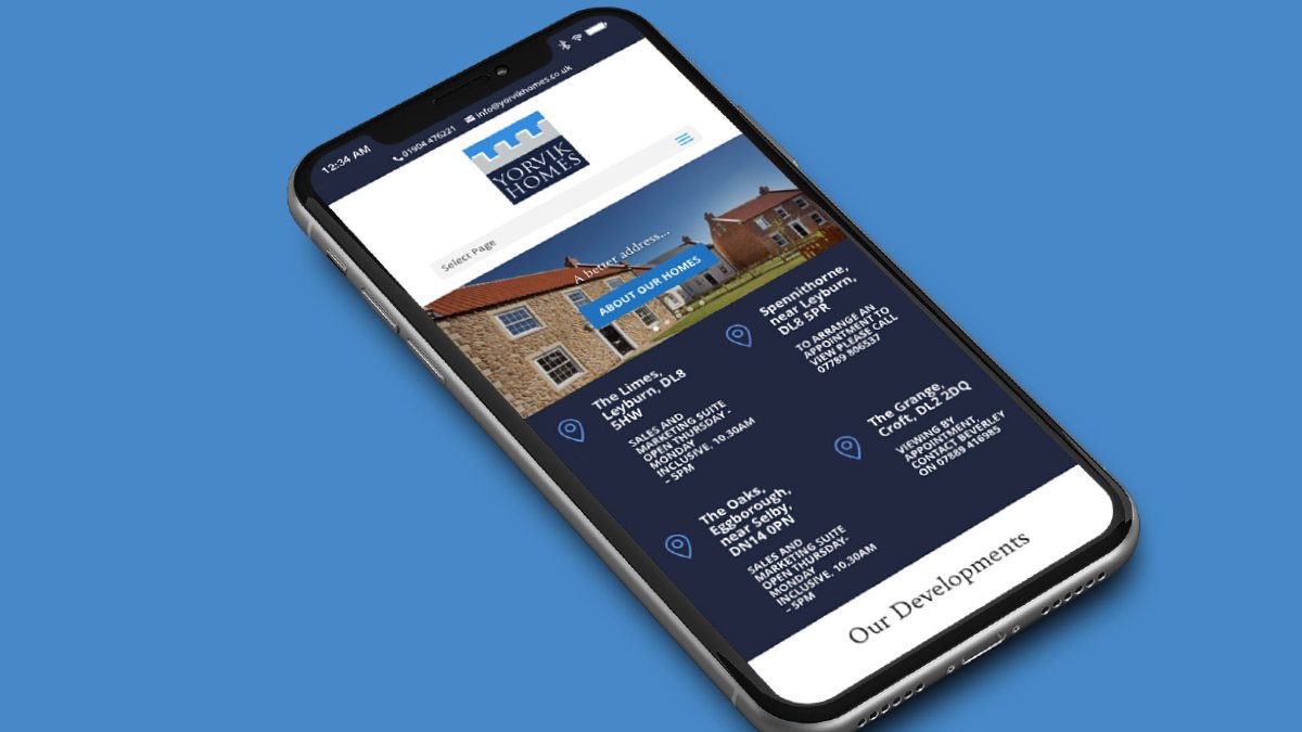 Yorvik Homes are fresh, modern and craftsmen built, their marketing material needed to match. Working hand in hand with York’s leading marketing experts, <a href="/Intandemcomms/">Intandem Communications</a>, we created a new look that's brighter, evocative and aspirational. Beautifully crafted…like a Yorkvik Home!