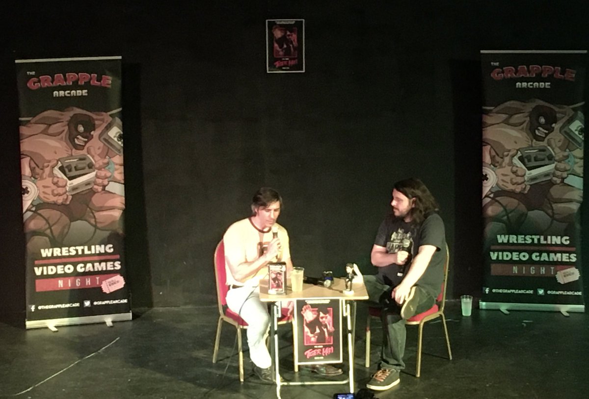 grapplearcade's tweet photo. To celebrate our very candid, live, on stage interview with Paul London from last weekend, we’re giving away a #ROH Unscripted DVD signed by Paul.

To enter:

- Follow us 
- Follow @TIGERMANpoc 
- Comment below with ‘TIGERMAN’ 
- RT

Interview: https://t.co/jcnI9Q0FAH

Enjoy 😁 https://t.co/nFL74ynoaU