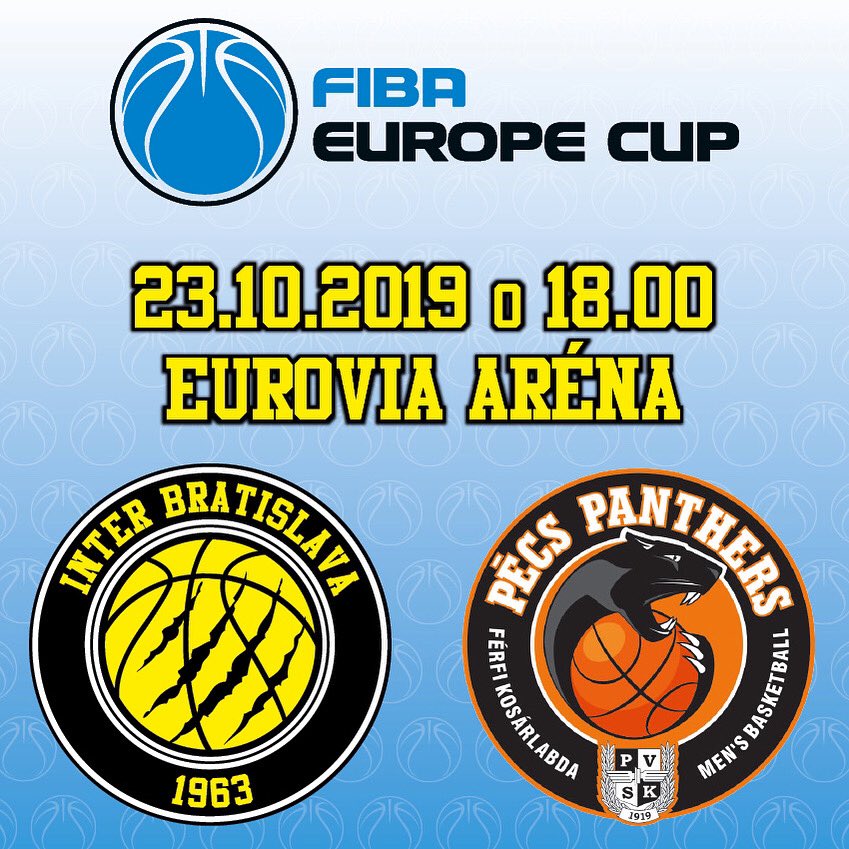 interbratislava's tweet photo. @FIBAEuropeCup  We are ready... https://t.co/7IkzOItj3p