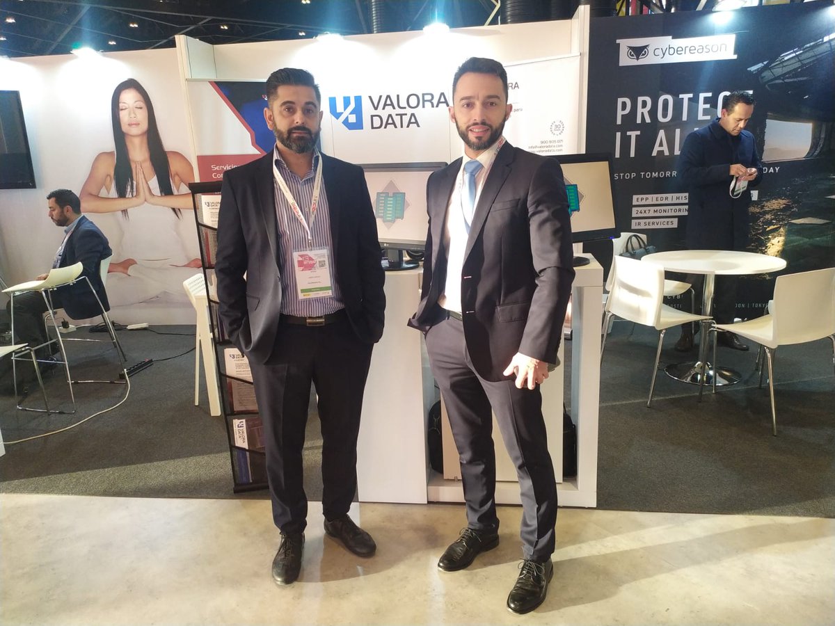 ValoraData's tweet photo. ¡Ya estamos en #13Enise!🤩
Recuerda que puedes visitarnos en nuestro stand y escucharnos a partir de las 16:50h en el Speaker Corner 3.
Con ganas de vivir esta grata experiencia de la mano de @INCIBE
#Ciberseguridad #ValoraData https://t.co/O8Ga13byHy
