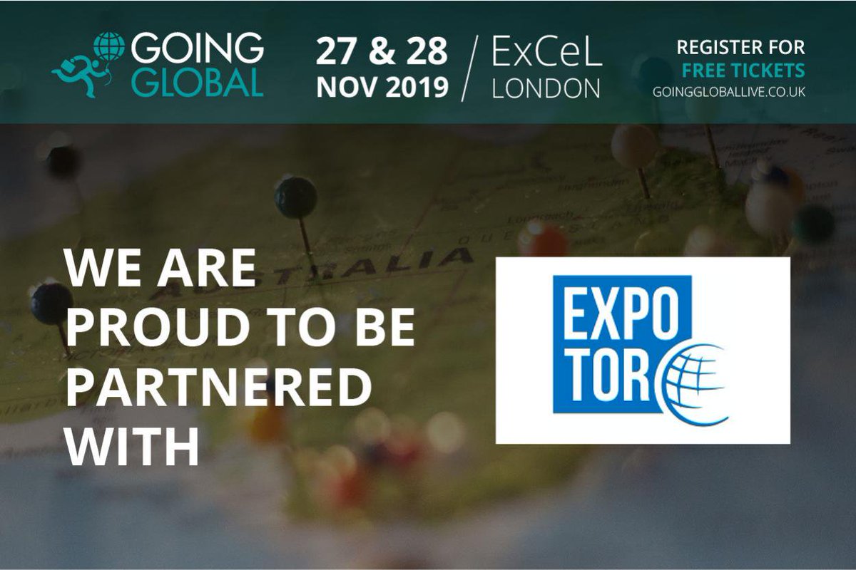 Going Global Live (@goinggloballive) on Twitter photo #GoingGlobalMatters #SMEs - Find out the steps you need to enter a new market with the right partners!
#ExpoExperts <a href="/ExpoTor/">ExpoTor.com</a> #GoingGlobalLive #GoingGlobalMatters #SMEs - Find out the steps you need to enter a new market with the right partners!
#ExpoExperts <a href="/ExpoTor/">ExpoTor.com</a> #GoingGlobalLive