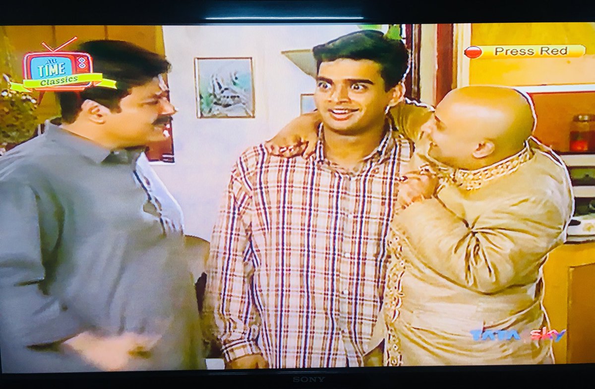 Purwa18's tweet photo. Guess who? 90s ka Keralite ghar jamai 😬 Apna @ActorMadhavan 😍

Thank you @TataSky comedy for bringing the golden days back! https://t.co/iyv0Xl2I4g