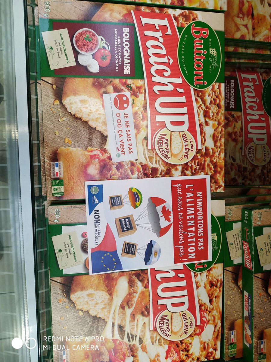 Action étiquetage des produits JA+FDSEA #jenesaisdoùcavient #sauvetonpaysan #agriculteurs @FDSEA33 <a href="/JA_Gironde/">Jeunes Agriculteurs 33</a>