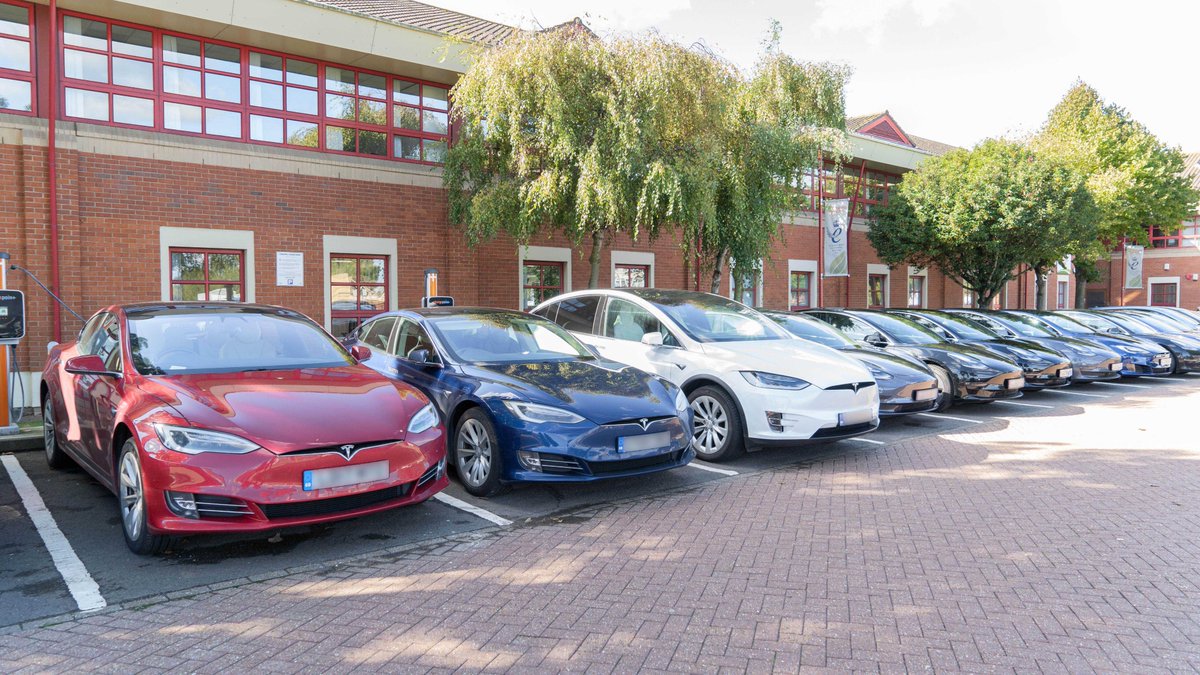 GroundControlGC's tweet photo. Ground Control Invests in Fleet of 32 #TeslaElectricVehicles as Part of Company-Wide Environmental Strategy
 https://t.co/BfzFn5wfUX #PressRelease #ElectricCar 
#Environment #ClimateChange #teslamodels #teslamodel3 @BALI_Landscape @BBCEssex @ProLandscaperUK @Tesla https://t.co/X4IXyr8kY7