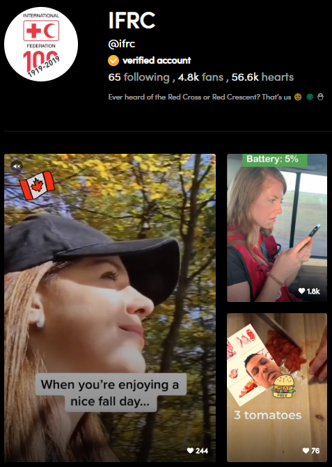 Twiplomacy's tweet image. How the @IFRC made a splash on #TikTok 

Read all about their campaign #ForClimate by @melismine &amp;amp; @Dante_Licona

➡️🔗bit.ly/IFRCTikTok