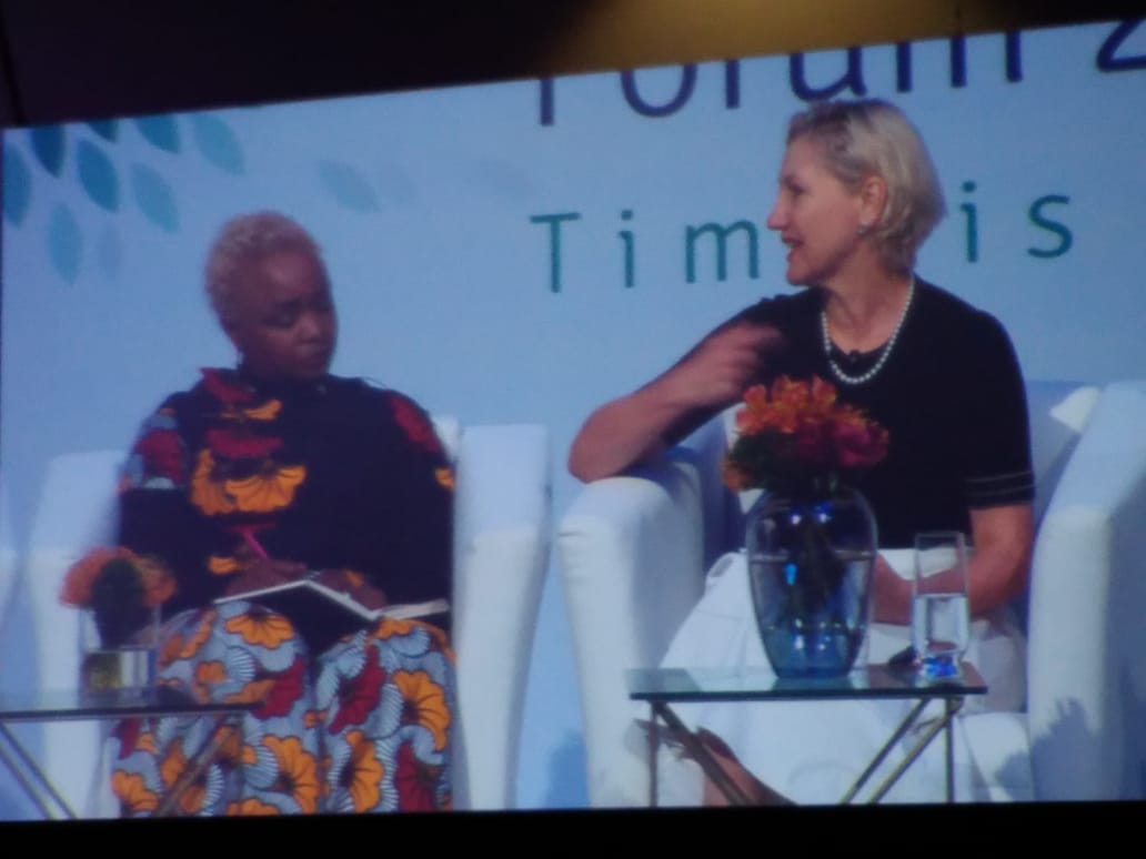 My magic wand is Womandla...let's all understand our power says Prof Glenda Gray at the SVRI opening plenary. #SVRIForum2019