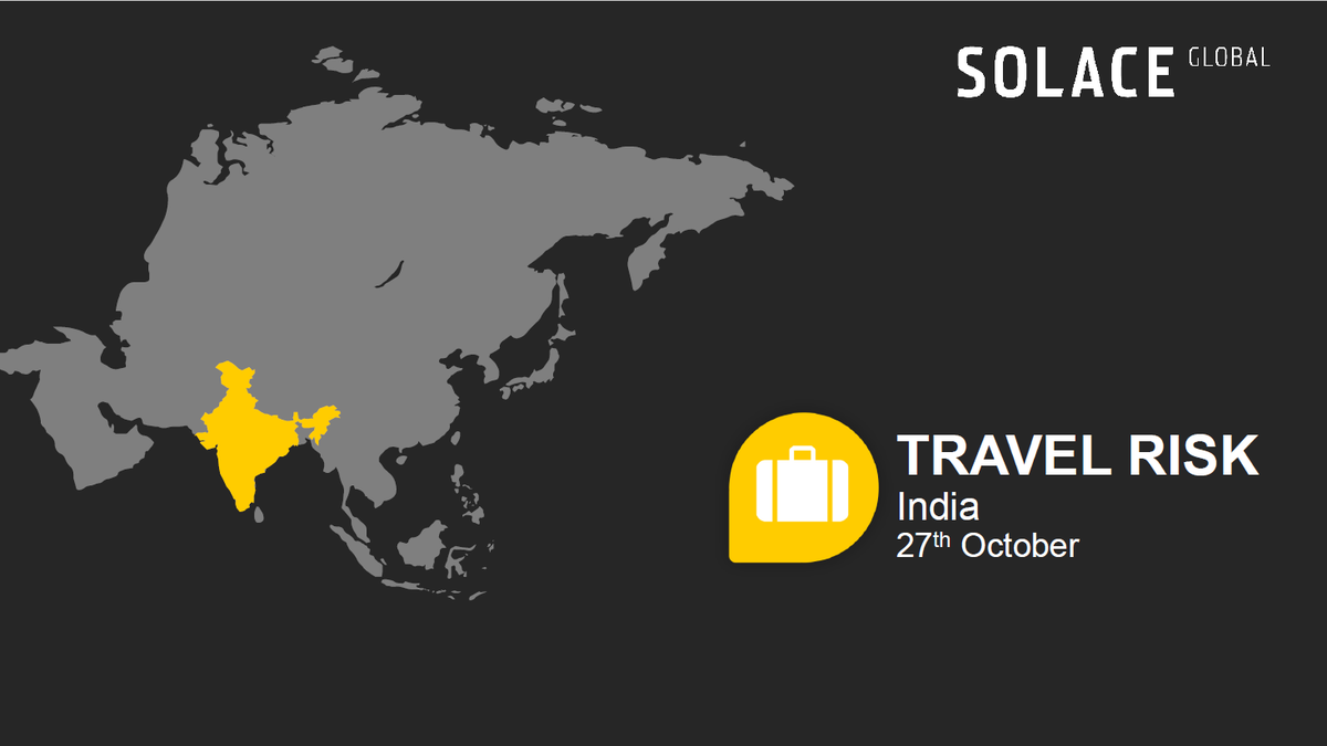 SolaceGlobal's tweet photo. The #Hindu festival of light is set to take place on 27th October. Although #Diwali is considered peaceful &amp; popular among various cultures there remains several #risks. Read our #SolaceGlobal #AlertPlus to find out more: https://t.co/SPM9woQkCR. #travelriskmanagement #travelsafe https://t.co/Q2IAn9rSmk