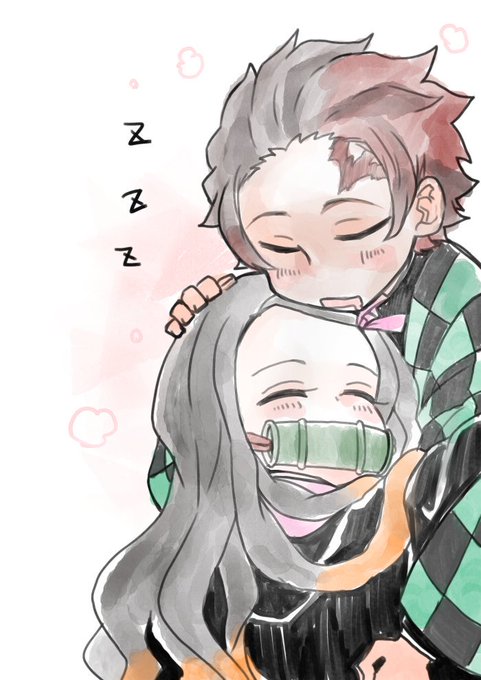 朔汰さんがTwitterに投稿した竈門炭治郎(鬼滅の刃)のイラスト。