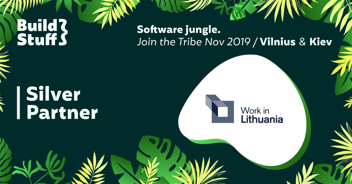 BuildStuffConf's tweet photo. #workinlithuania is an amazing platform where international companies and potential employees can meet and discover job opportunities in Lithuania!
This year they are joining us as Silver Partner at #buildstufflt and at #buildstuffua conferences! ⚡
🌐https://t.co/qCyZvbdNln https://t.co/RugevQHjQ8
