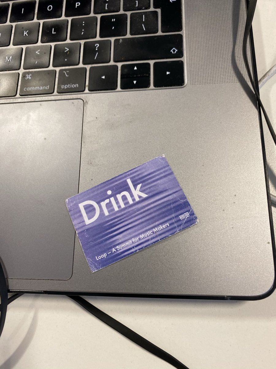 IsotonikStudios's tweet photo. I saved this as a souvenir from #loop2017 in Berlin...
Hoping to get another one for the memory box @Ableton #loop2020 #berlin https://t.co/3PFENF6YVW