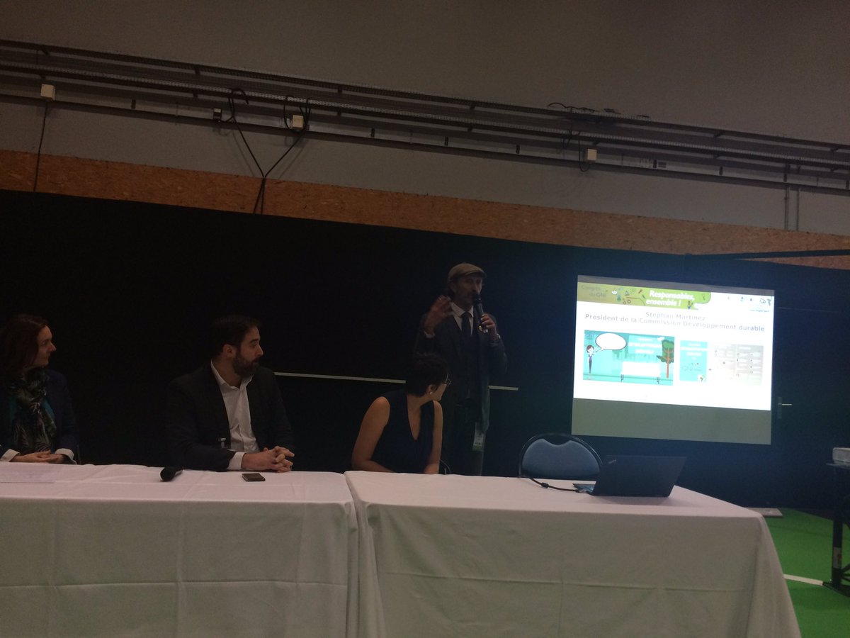 Début de la conférence "Moins de déchets plus de valorisation"
#congresgni2019 @GNI_CHR