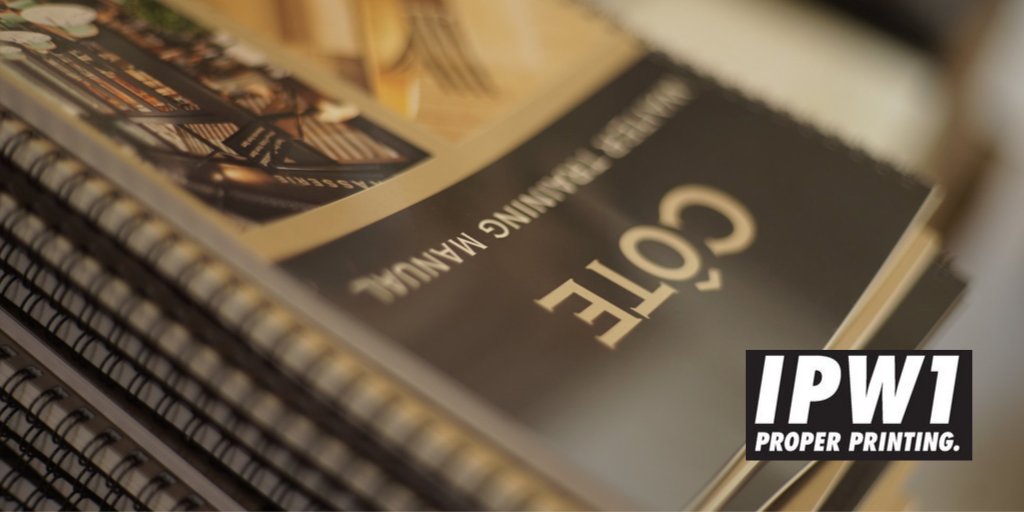 IPW1_Printers's tweet image. Our services don’t end with just printing.

Our binding services include wire or comb binding, saddle stitching or perfect binding, all expertly performed to enhance presentations, proposals, documents, and bids.

#IPW1 #WireBinding #CombBinding #SaddleStiching #PerfectBinding