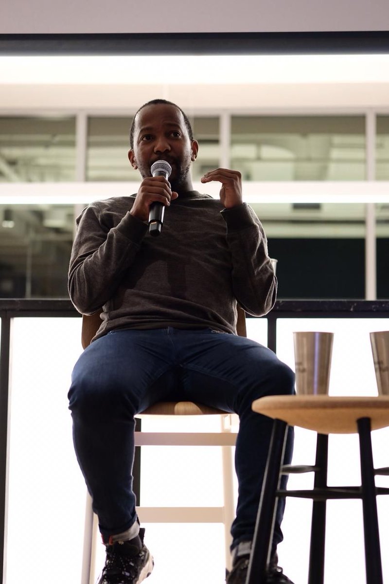 ResidentialTalk's tweet photo. Sizwe Cele a gifted tech-guru spoke about the challenges in and around Johannesburg and how Johannesburg can better its chances of being a country leader in tech businesses. Catch @sizwe_cele and his App @khomba as they take over Johannesburg.
#ResidentialEntrepreneursTalk https://t.co/vaOWDTPqLV