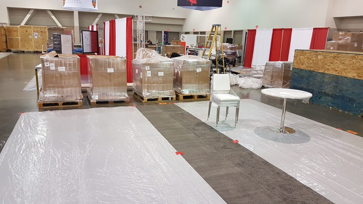 Gratnells's tweet photo. Set up is underway at #EDspaces in #Milwaukee.
Are you attending? Come and visit us at stand 226 and learn all about our #MakerSpace trolley, the new #MakerHub and the Gratnells #PowerTray2. We'll also have the new #Gratnells @Learnometer with us! https://t.co/zdZIoNOJ5J